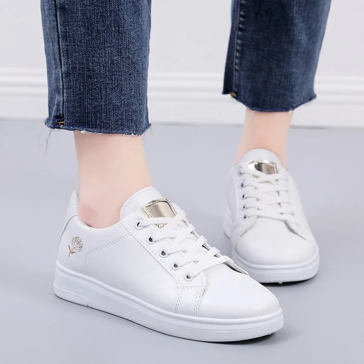 Churchf Churchf White Shoes Spring Shoes 2023 New Women's Shoes Korean Version Spring Board Shoes Students Leisure Spring And Autumn Flat Lace Single Shoes