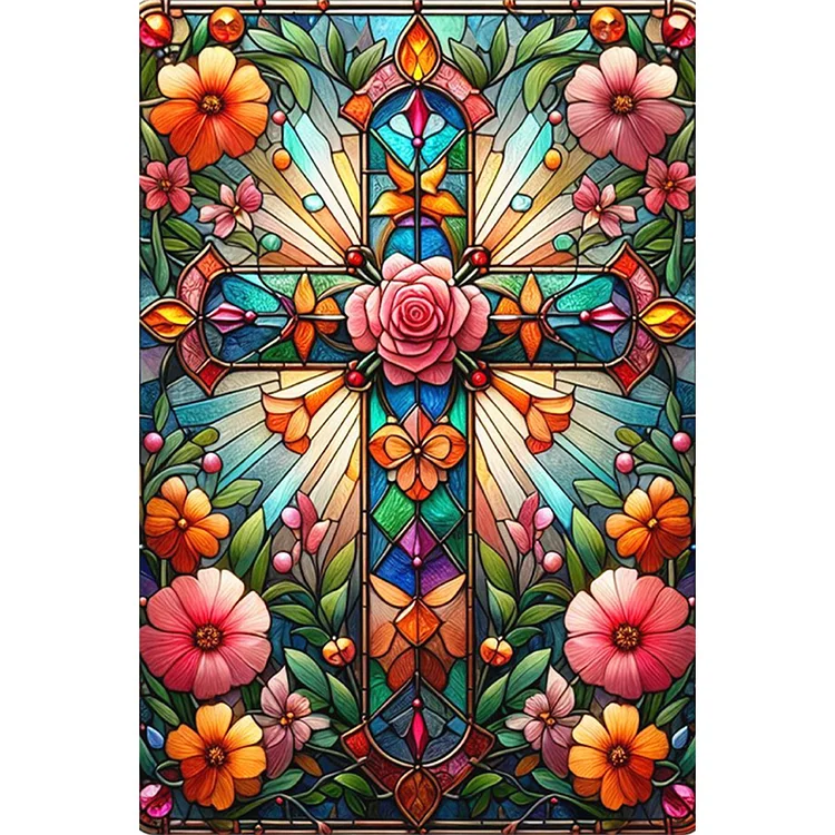Skull Cross Tarot - Full Round - Diamond Painting(40*60cm)