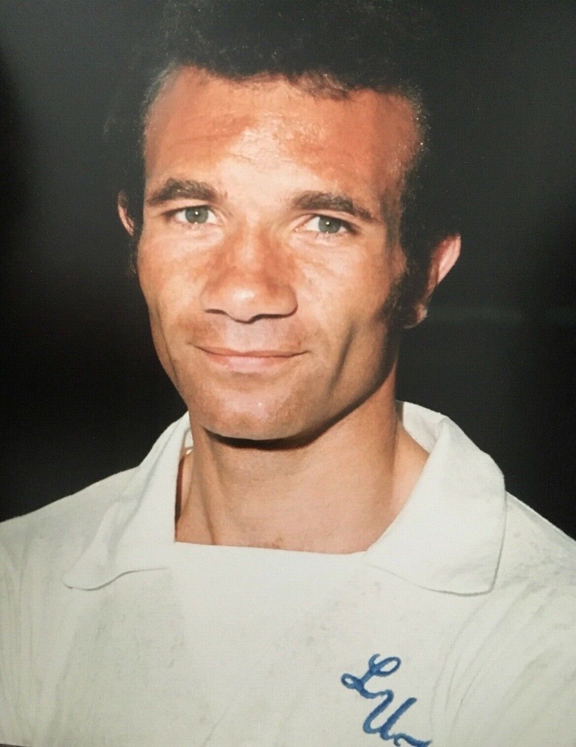 PAUL REANEY - LEEDS UNITED LEGEND - EXCELLENT UNSIGNED Photo Poster paintingGRAPH