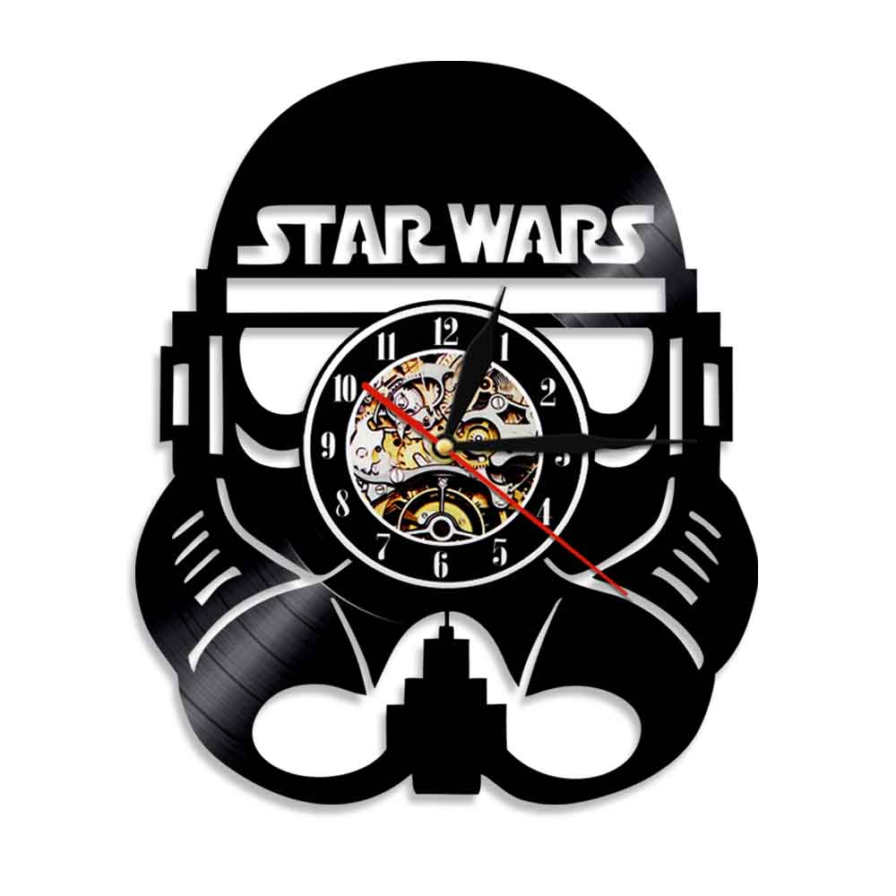 

Galactic Empire Imperial White Soldier - Vinyl Record Wall Clock - Without LED, 501 Original