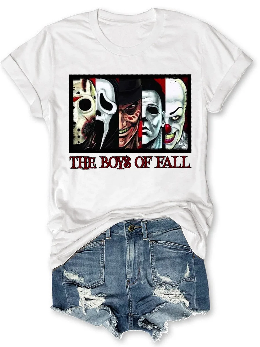 Halloween The Boys of Fall T-shirt