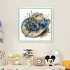Flower Cowboy Hat-18CT Stamped Cross Stitch 25*25cm/9.84*9.84in tapestrymarket