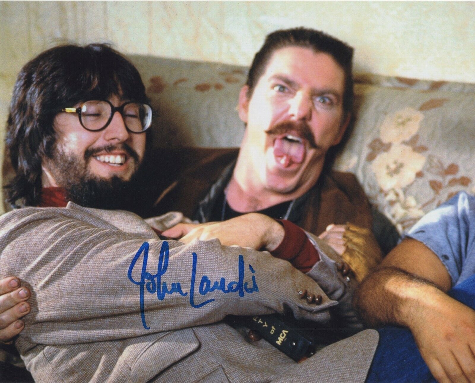 JOHN LANDIS SIGNED AUTOGRAPH 8X10 Photo Poster painting THRILLER ANIMAL HOUSE