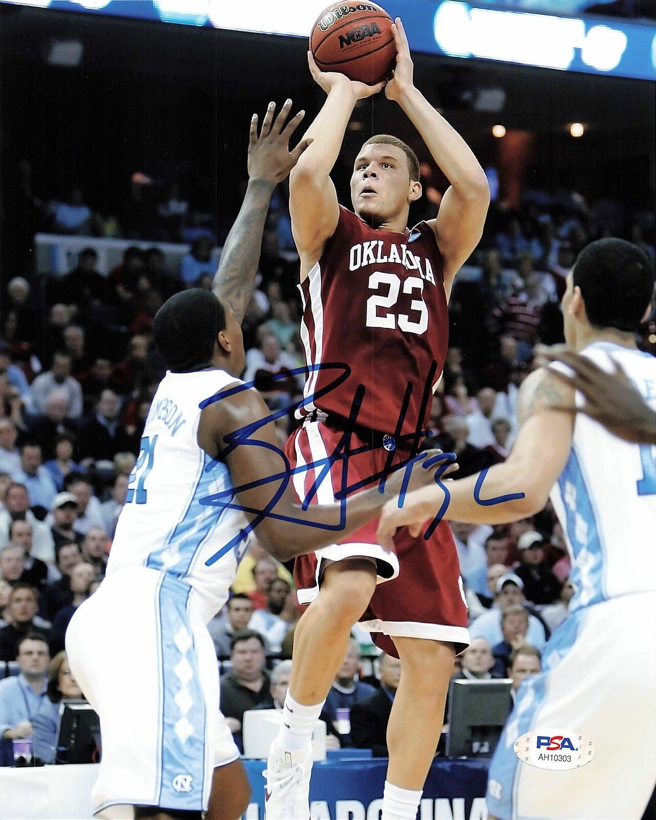 Blake Griffin signed 8x10 Photo Poster painting PSA/DNA Oklahoma Sooners Autographed Pistons