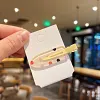 12PCS Cute Barrettes Colorful Hair Pins