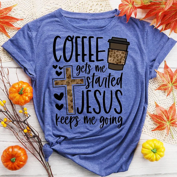 JESUS Round Neck T-shirt-0018594