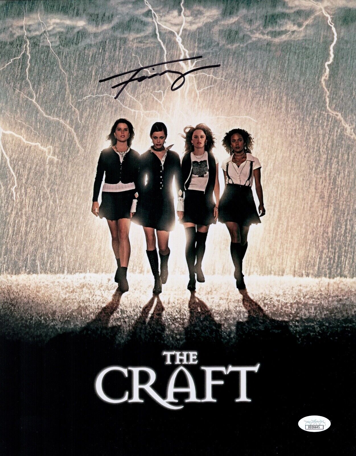 FAIRUZA BALK Signed THE CRAFT 11x14 Photo Poster painting SEXY Autograph The Waterboy JSA COA