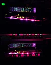 Original IV18 fluorescent tube clock art creative technology sense ornaments table set simulated Nixie tube cyberpunk