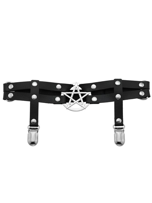 Sexy Metal Star Alloy Garter