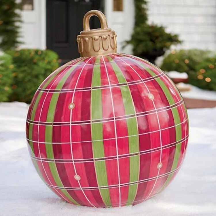 Outdoor Christmas Pvc Inflatable Decorated Ball