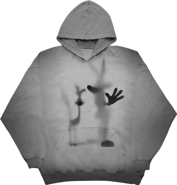 Reflection of Rabbit and Ostrich in Animal Style Hoodie