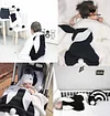 Children Air Conditioning Blanket Knitting Cute Rabbit Wool Quilt