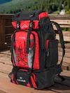 80L Climbing Backpack Large Capacity Unisex Trekking Backpack Travel Accessories