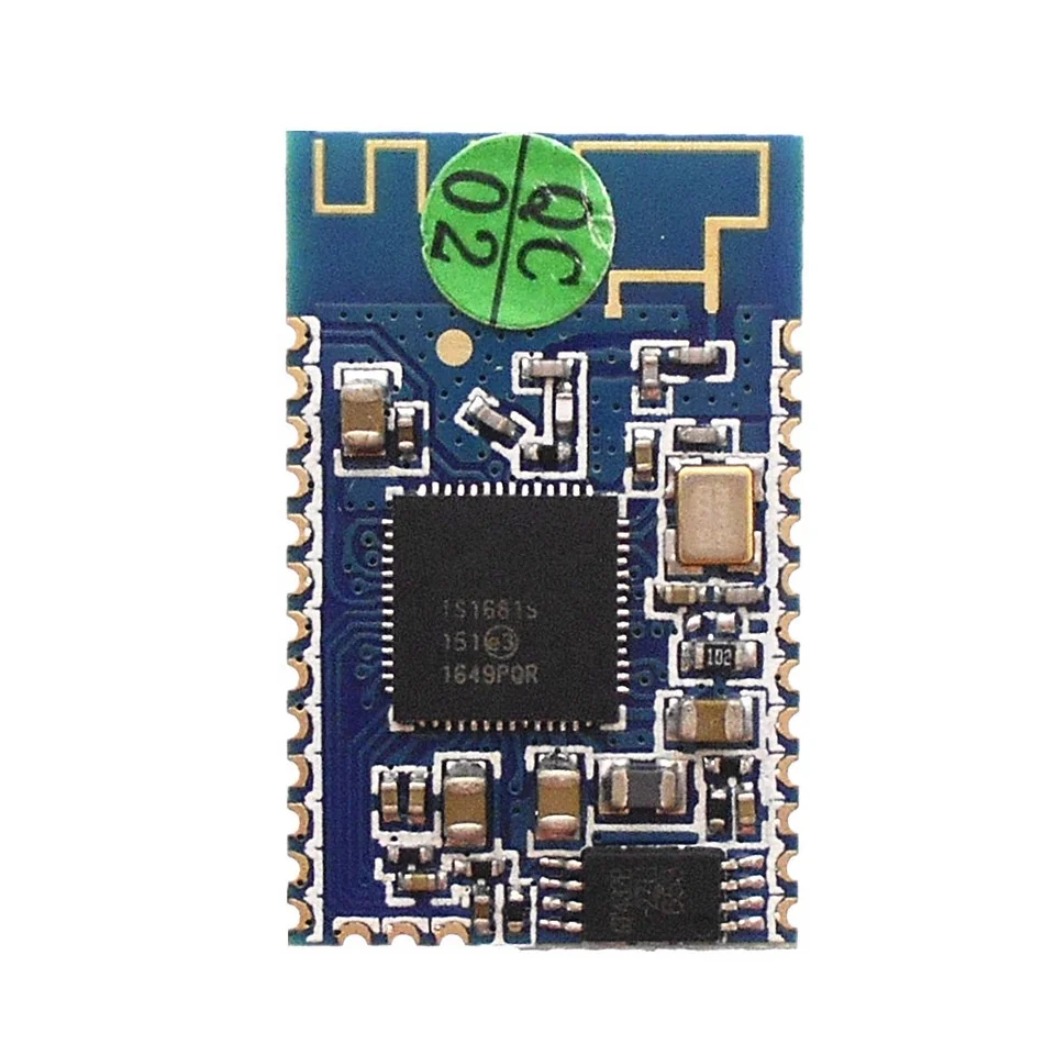 IS1681S Ble Stereo Audio Module Serial Port AT Command Control AUX Function ON OFF DIY Ble Speaker Amplifier 2