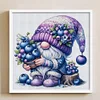 Blueberry Gnome-11CT Stamped Cross Stitch 45*45cm