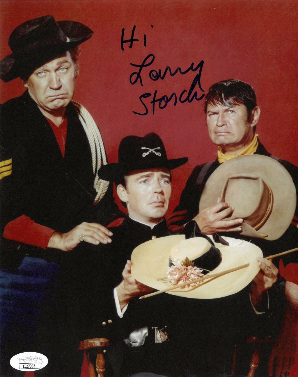 Larry Storch Signed F Troop Authentic Autographed 8x10 Photo Poster painting JSA #II27331