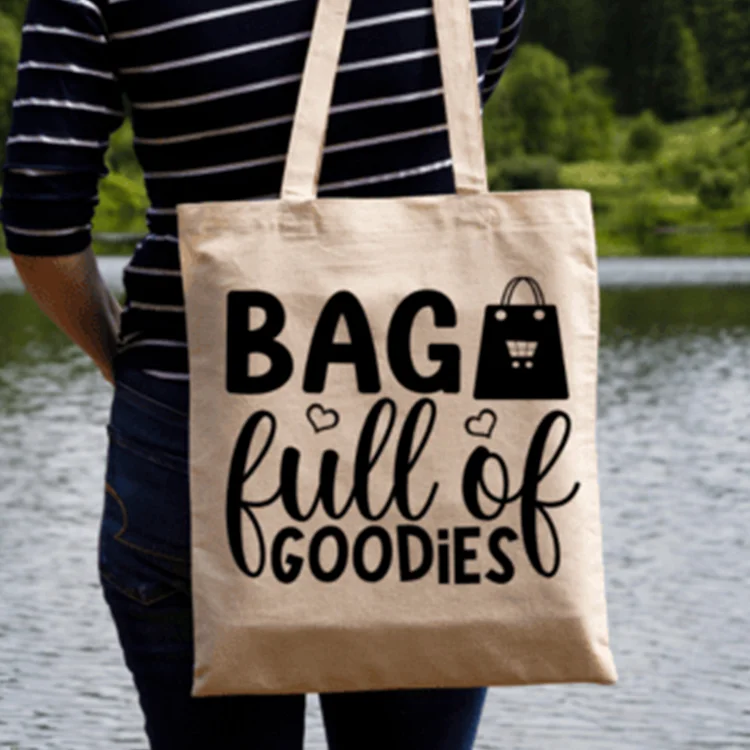 Bag Kill Of Godies Printed Linen Bag - BS0035-Annaletters