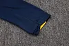 Joyfball 2025/2026 Atletico Madrid Half-Pull Training Suit Sapphire Blue Football Shirt 1:1 Thai Quality