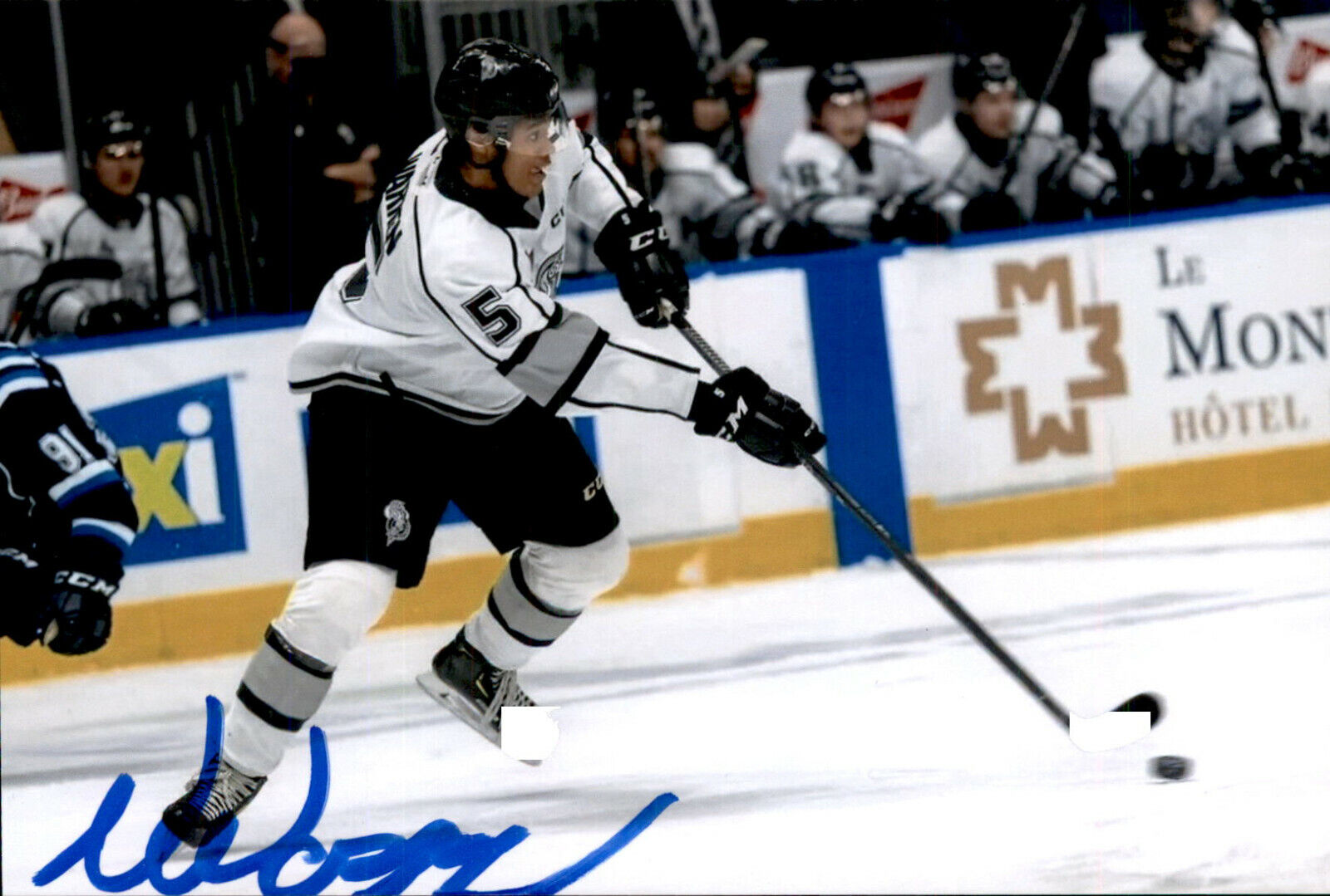 Noah Warren SIGNED autographed 4x6 Photo Poster painting GATINEAU OLYMPIQUES / NHL DRAFT 2022 #3