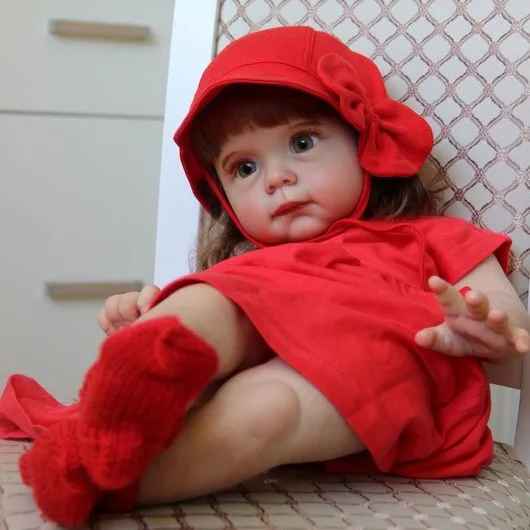  17'' Lifelike Reborn Baby Cute Girl Doll Isabel - Reborndollsshop®-Reborndollsshop®