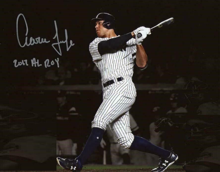 Aaron Judge Autographed Signed 8x10 Photo Poster painting ( Yankees ) REPRINT ,