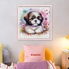 Cute Puppy-11CT Stamped Cross Stitch 40*40cm tapestrymarket