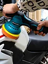 Cordless Car Buffer Polisher with 8 Variable Speed 2500-5000 RPM Car Polisher