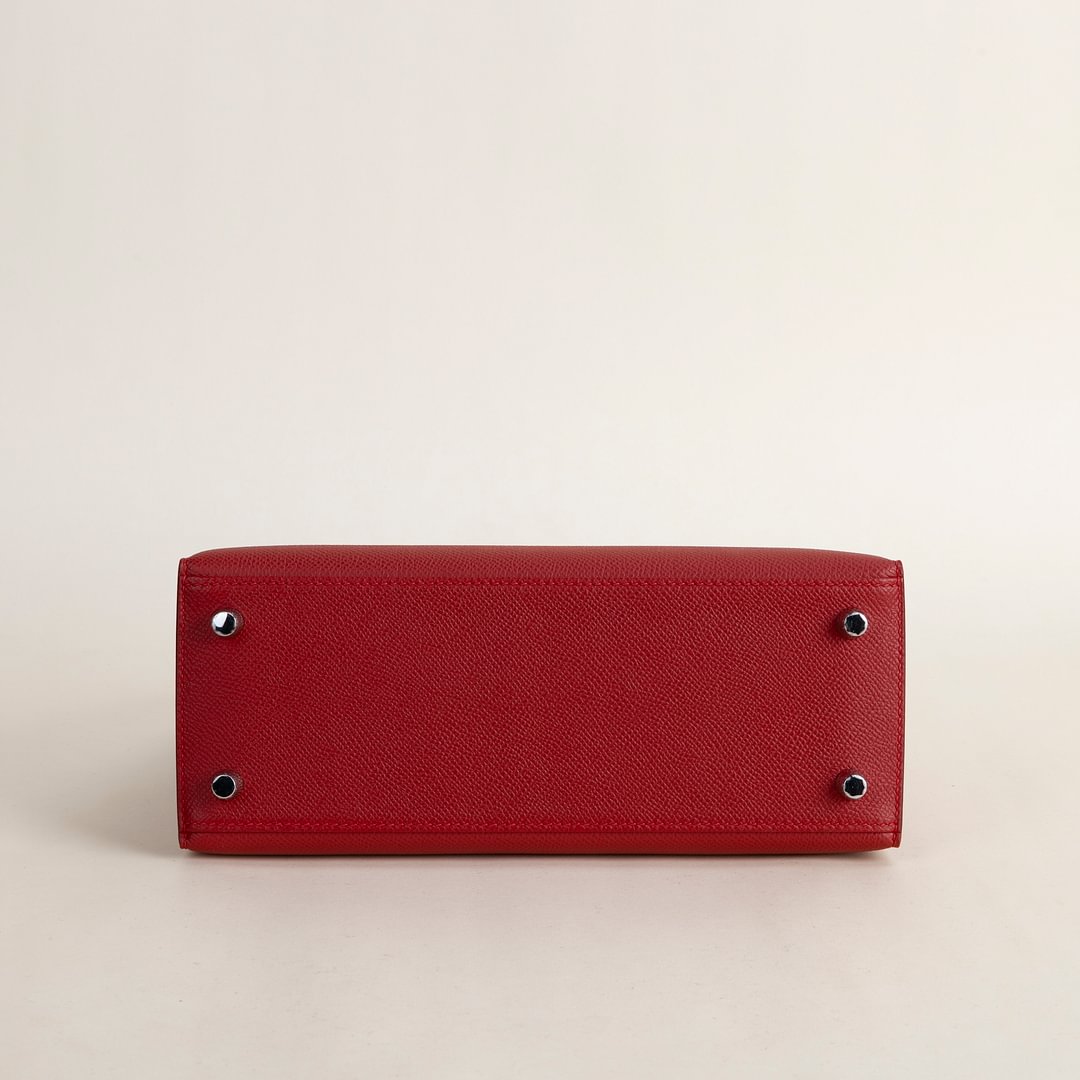 Kelly25 Epsom Q5 Rouge casaque PHW