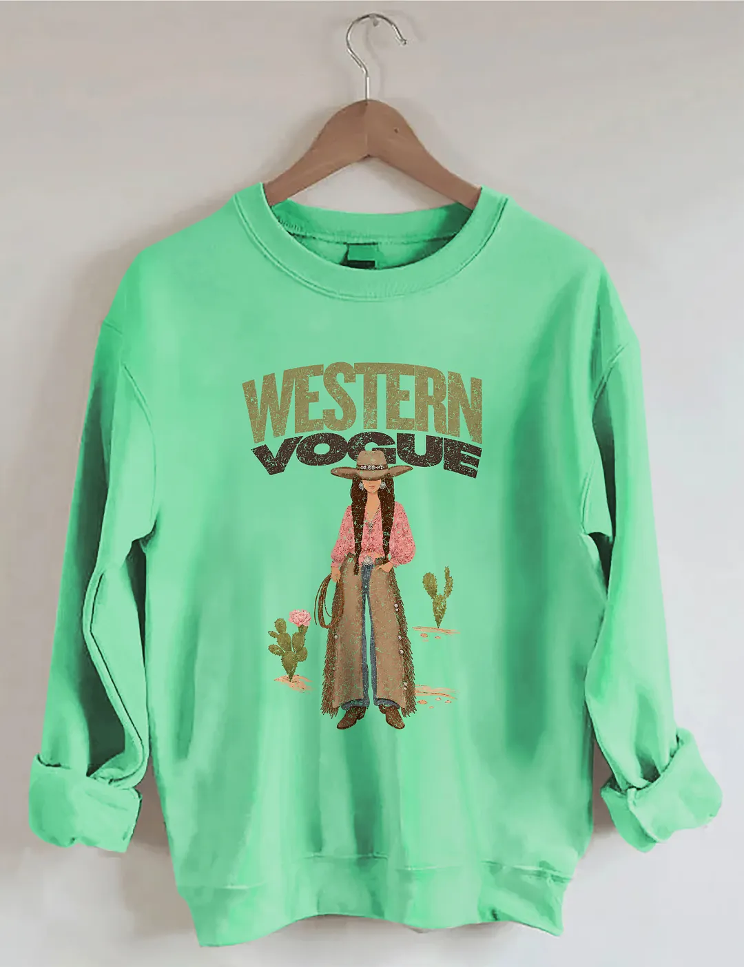 Western Cowgirl Sweatshirt
