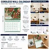 2027 New DIY Diamond Painting Wall Calendar Kit 12-Month Flip Calendar Design Home Decor