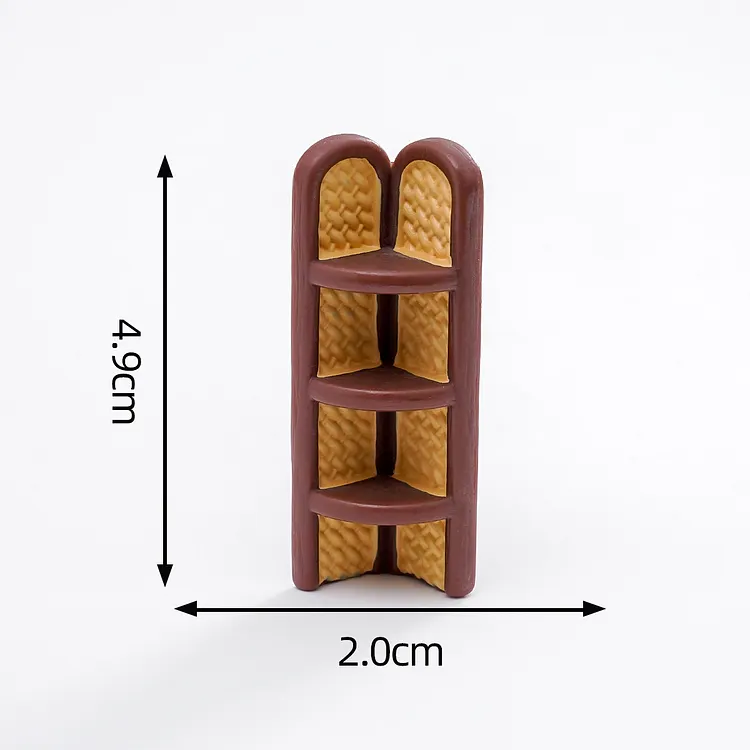 Mini Wicker Furniture Resin Charm