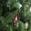 Nordic Hot Air Balloon Umbrella Christmas Hanging Iron Decors