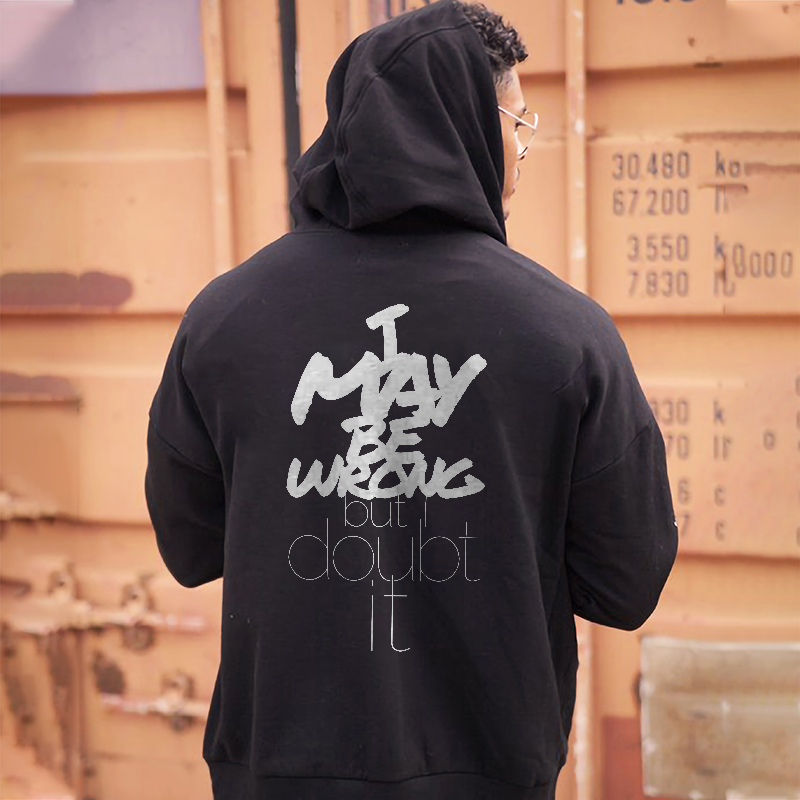 I may be wrong but i doubt it  Men’s Hoodie - Krazyskull