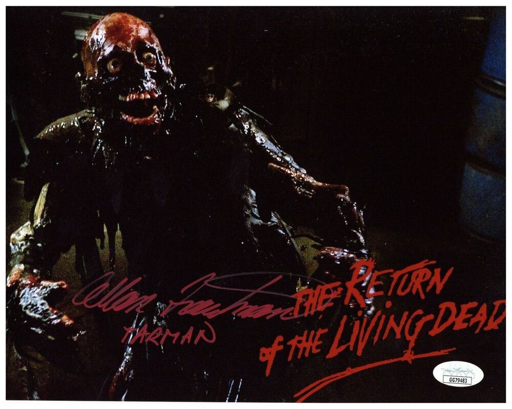 Allan Trautman Autograph 8x10 Photo Poster painting - Return of the Living Dead ()