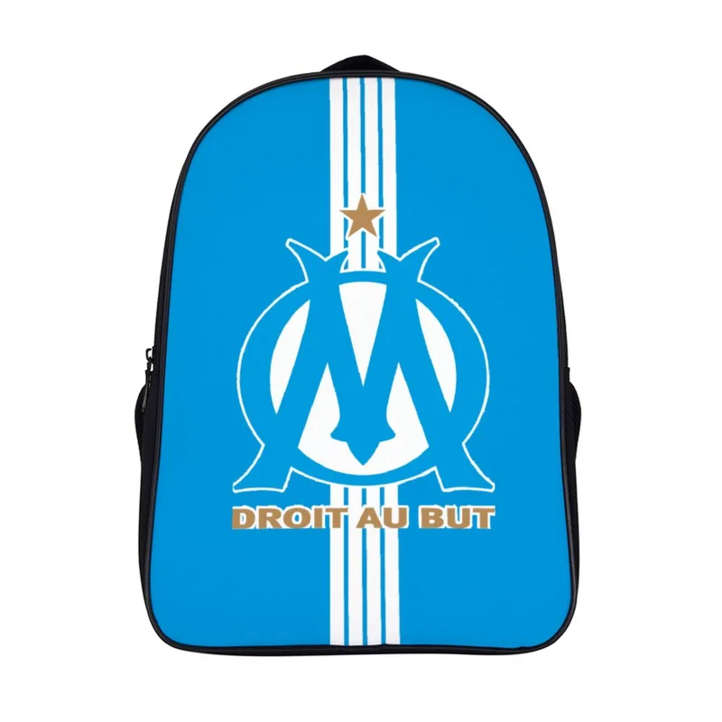 Sac à dos 2 compartiments OLYMPIQUE DE MARSEILLE Football bleu