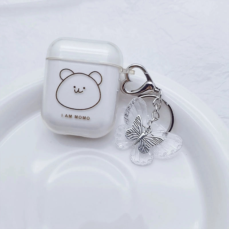 Cute Classic Style Butterfly Alloy Plating Bag Pendant Keychain