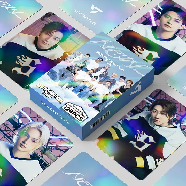 2025 SEVENTEEN World Tour NEW Tour 124 PCS Laser Photocard