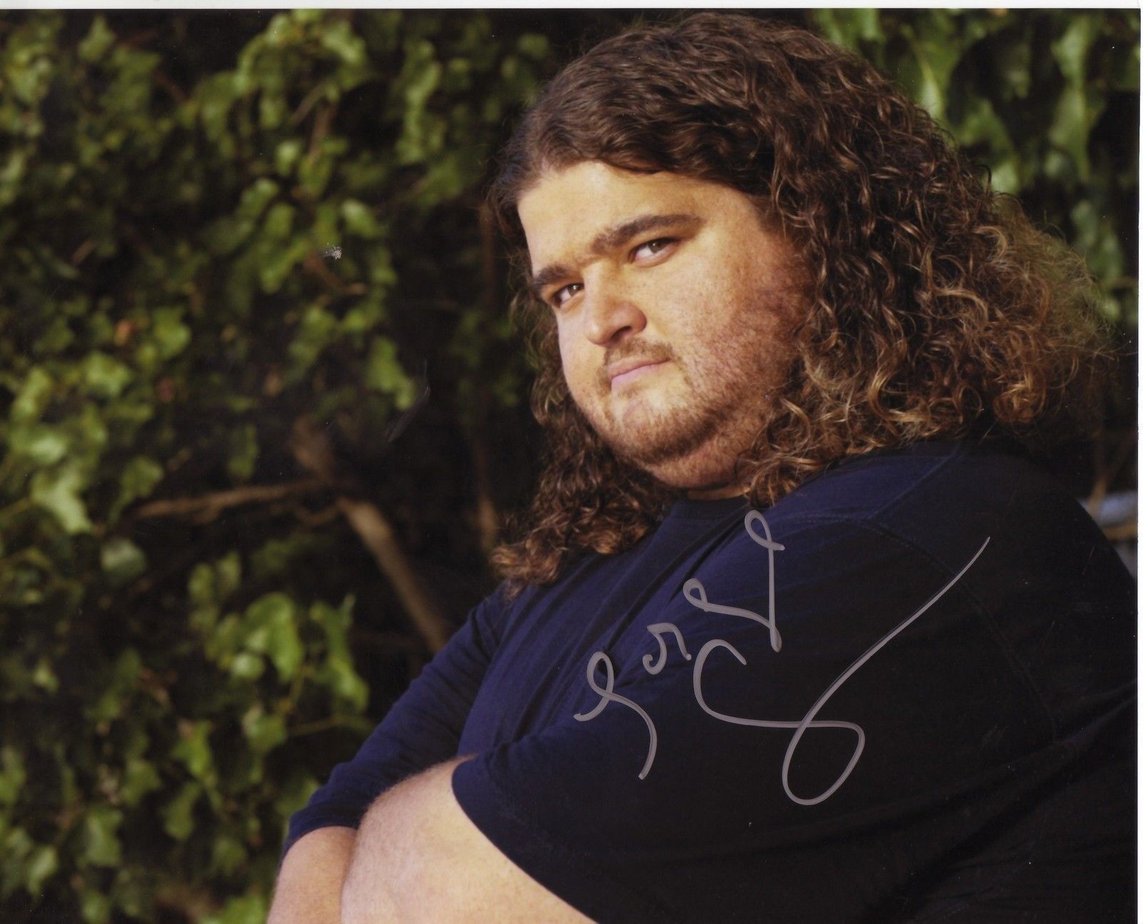 JORGE GARCIA LOST AUTOGRAPH SIGNED PP Photo Poster painting POSTER