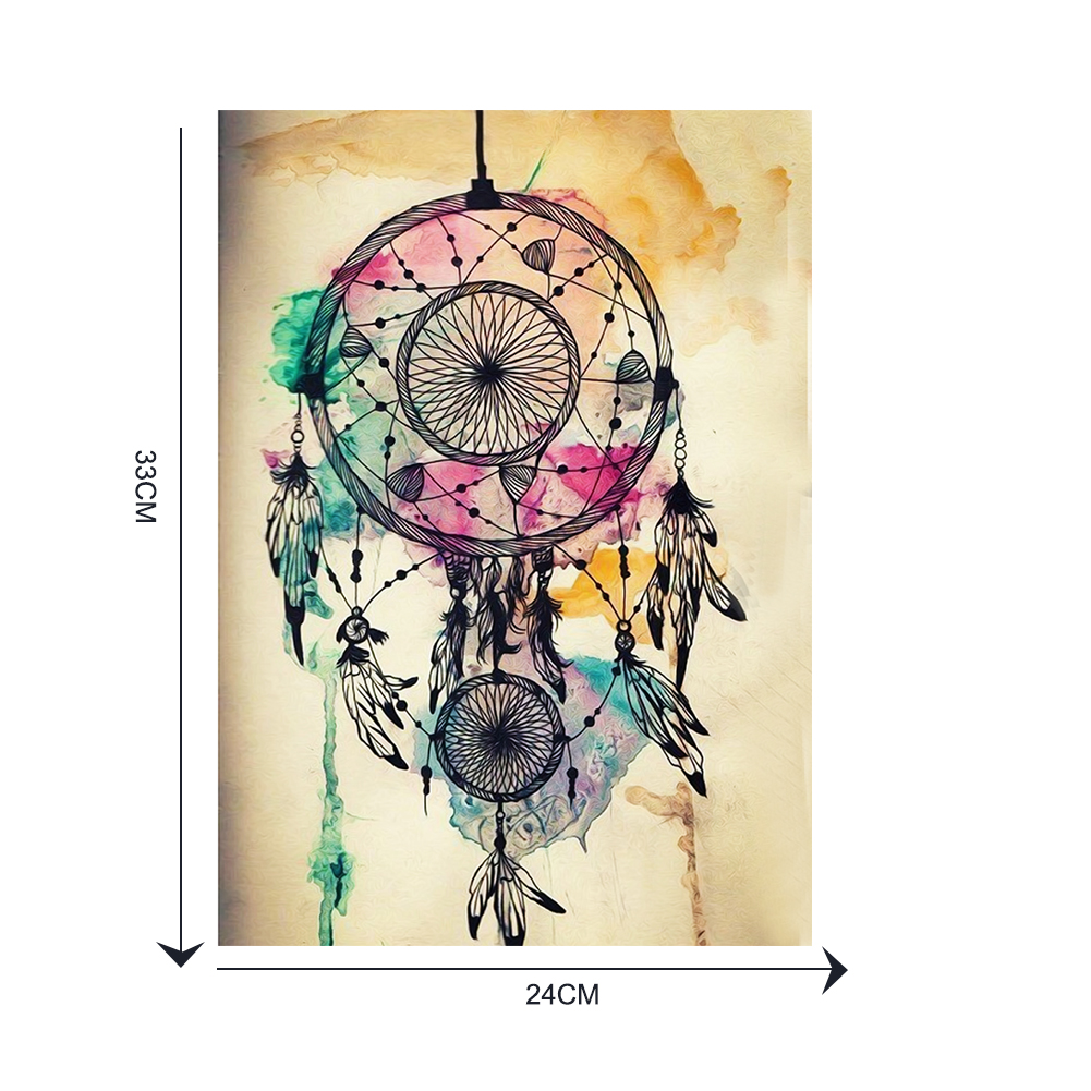 

30*40CM - Dreamcatcher - Round Drill Diamond Painting, 501 Original