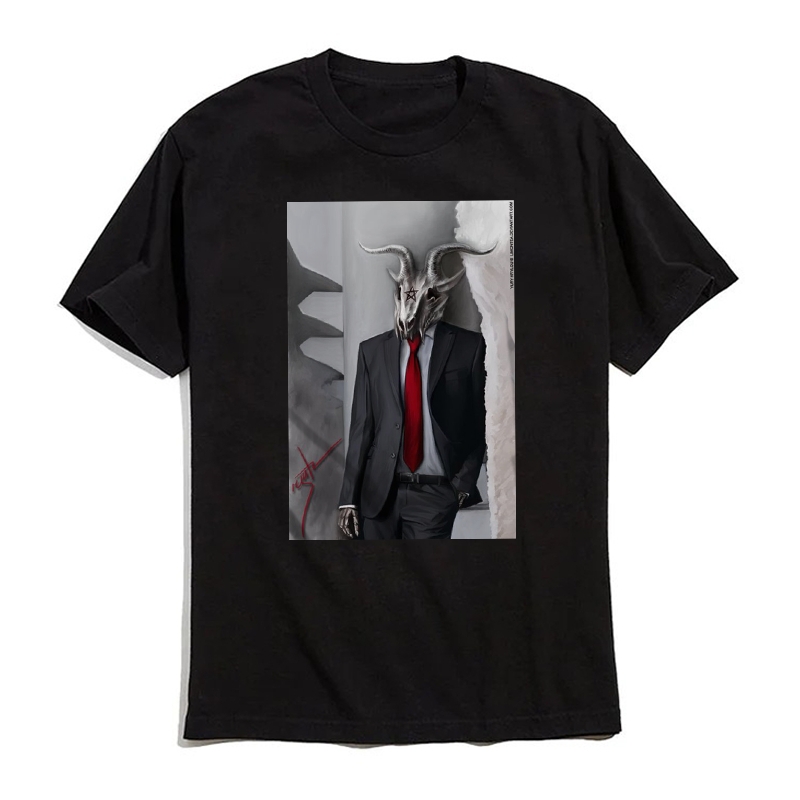 Gentleman Satan T-shirt Unisex Graphic Tee