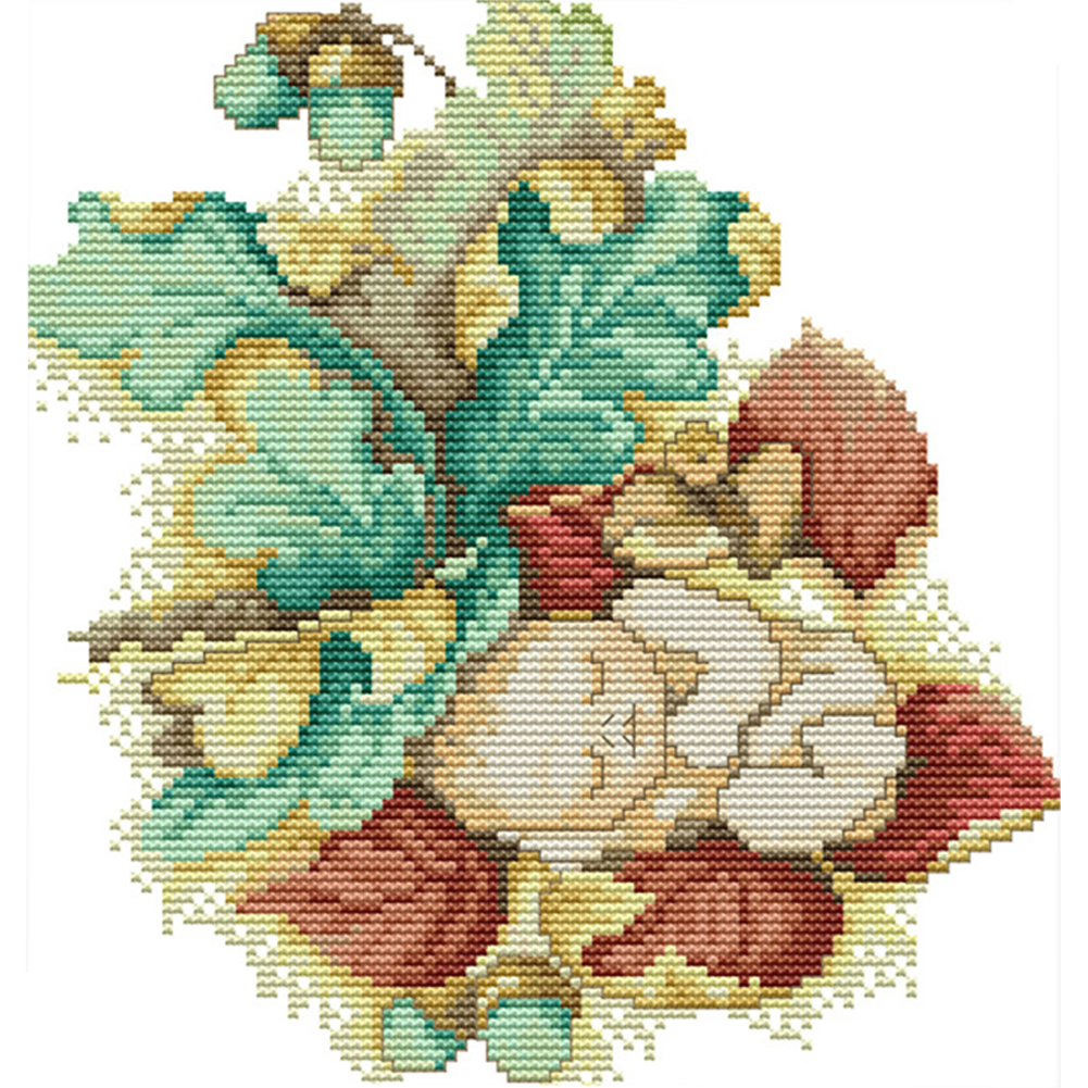 

Doll - 14CT Stamped Cross Stitch - 27*26CM, 501 Original