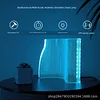 Modern Curved RGB Table Lamps for Bedrooms and Desks - Futuristic Ambient Mood Lighting for Gaming Rooms