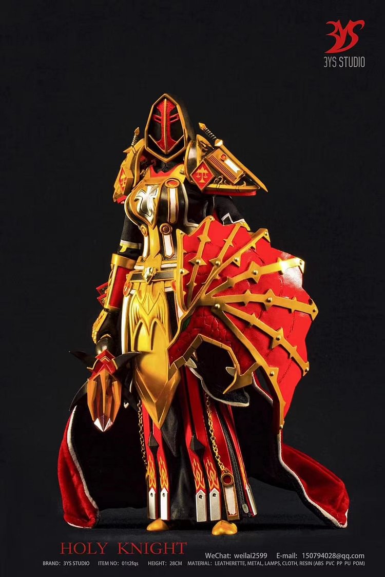 【IN STOCK】3YS YS001 WOW Judgment Red Dragon Shield HOLY KNIGHT 1/6 Scale Action Figure