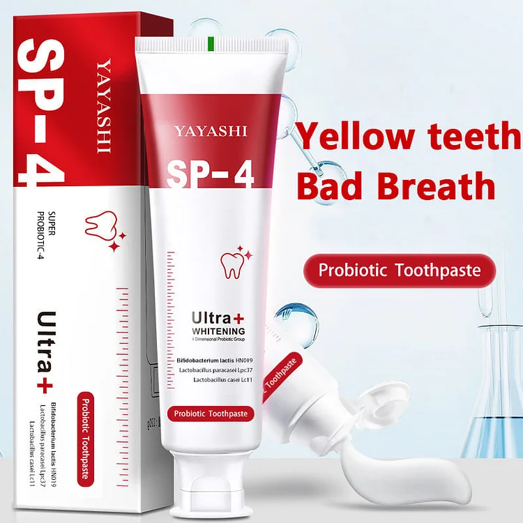 🔥2023 HOT SALE - YAYASHI SP-4TM Probiotic Whitening Toothpaste