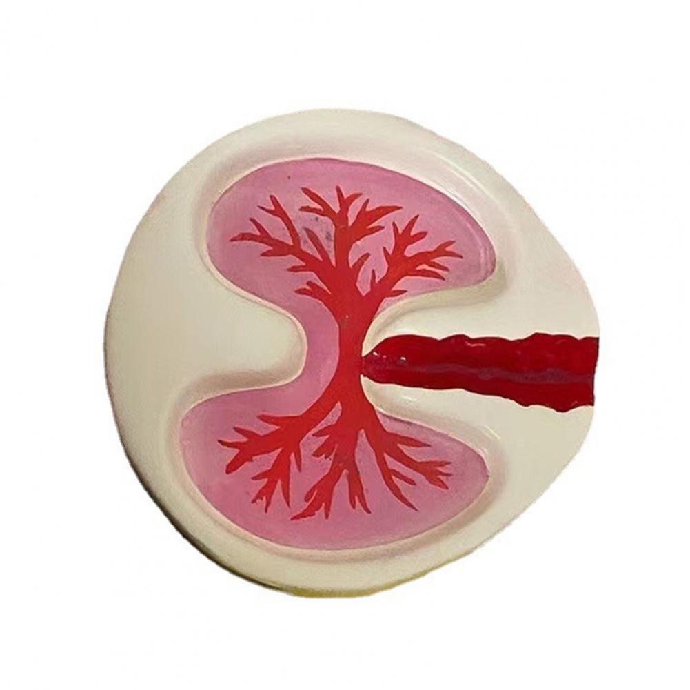 Desktop Ashtray Creative Wear-Resistant Exquisite Resin A Pink Lung Printing Ash Storage Tray Household Supplies | 168DEAL