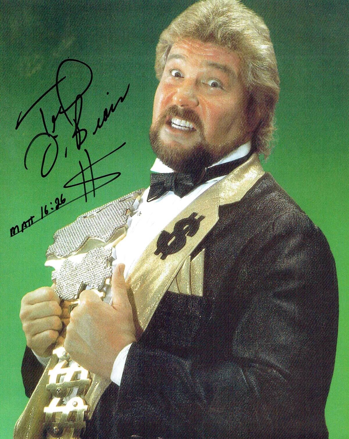 Ted DiBIASE WWF Wrestler SIGNED Autograph Photo Poster painting AFTAL COA The Million Dollar Man