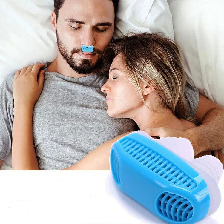 Micro CPAP Anti Snoring Device