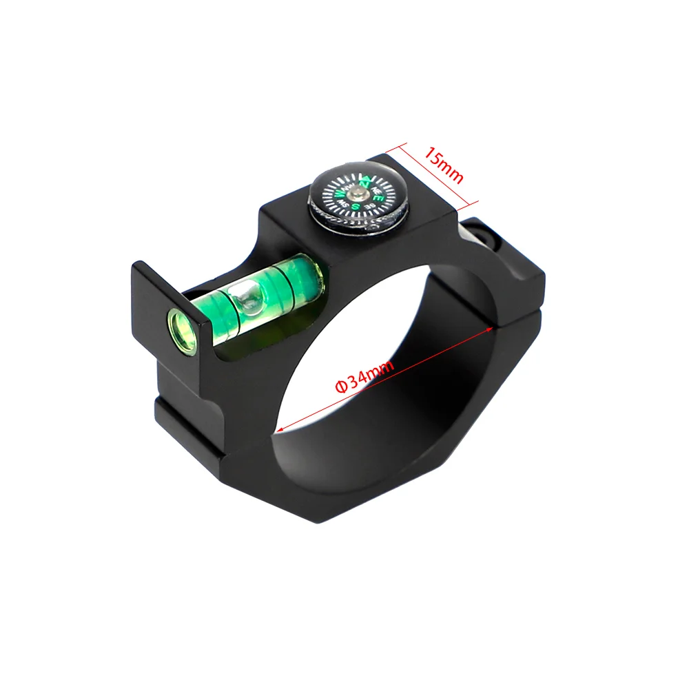 ohhunt® 25.4 30mm 34mm Scope Bubble Level with Compass