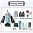 [Wetrose] In Stock Miku Cosplay Costume V2 01 Classic Female Male Fanart Vocaloid Anime Dress Kawaii Leather Latex Cos Wig Shoes Full Set