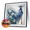 Belle jupe beauty_special en forme de peinture au diamant-30*30cm